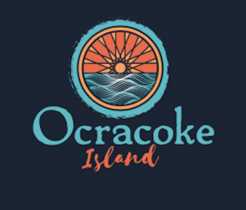 Ocracoke Civic and Business Association hired an advertising firm with TDA funds in 2017 to create this logo. It will be replaced by a Theorem design soon.